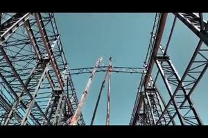 پیشرفت ۴۳ درصدی کارخانه فولاد آلیاژی مرکزی بافق (ویدئو)