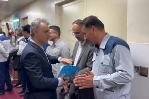 ویدئو : بازدید وزیر صمت از پروژه‌های راه‌آهن معدنی سنگان